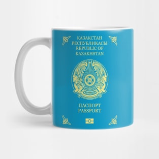 Kazakhstan passport Mug